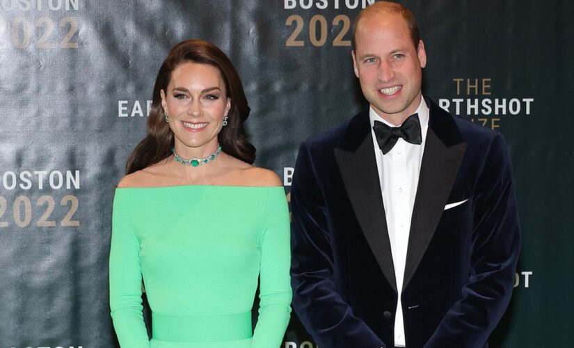 Prince William and Kate Middleton arrive at star-studded Earthshot Prize Awards in Boston