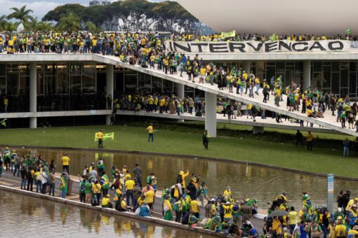 Biden condemns ‘assault on democracy’ in Brazil as Democrats compare riots to January 6
