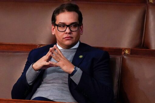 George Santos explains cryptic answer to resignation question