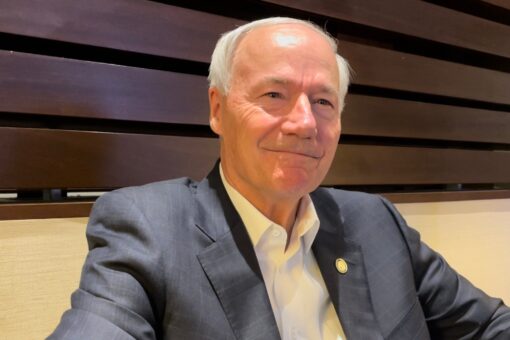2024 Watch: Outgoing Arkansas Gov. Hutchinson makes quick trip to Iowa