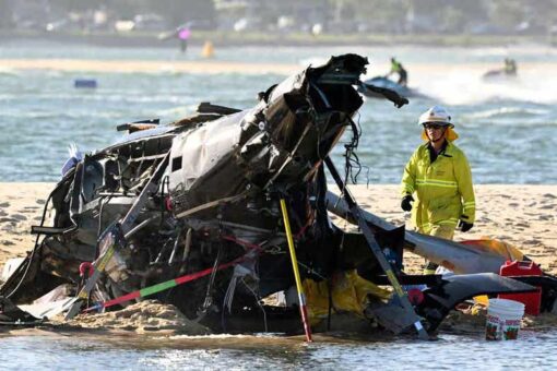10-year-old Australian boy remains in coma following helicopter crash that killed 4