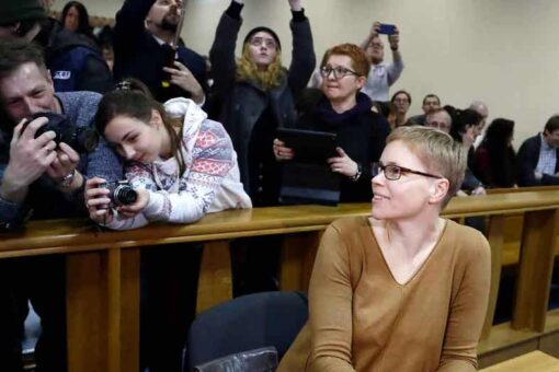 5 journalists from Belarus’ top independent news outlet on trial in country’s capital