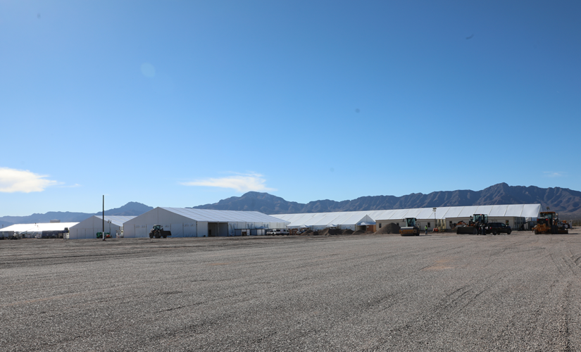 Texas Border Patrol temporary processing facility nearly doubles capacity at El Paso