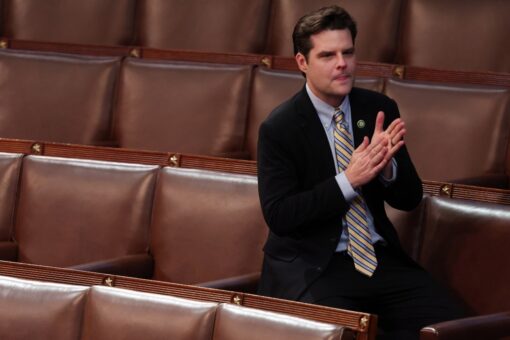 Matt Gaetz says he will resign from Congress if Democrats help elect ‘moderate Republican’