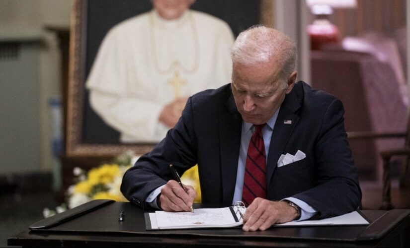 Biden honors late Pope Benedict XVI at Holy See’s embassy in DC