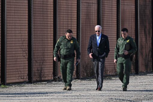 Biden avoids sections of Trump-built border wall during trip to El Paso
