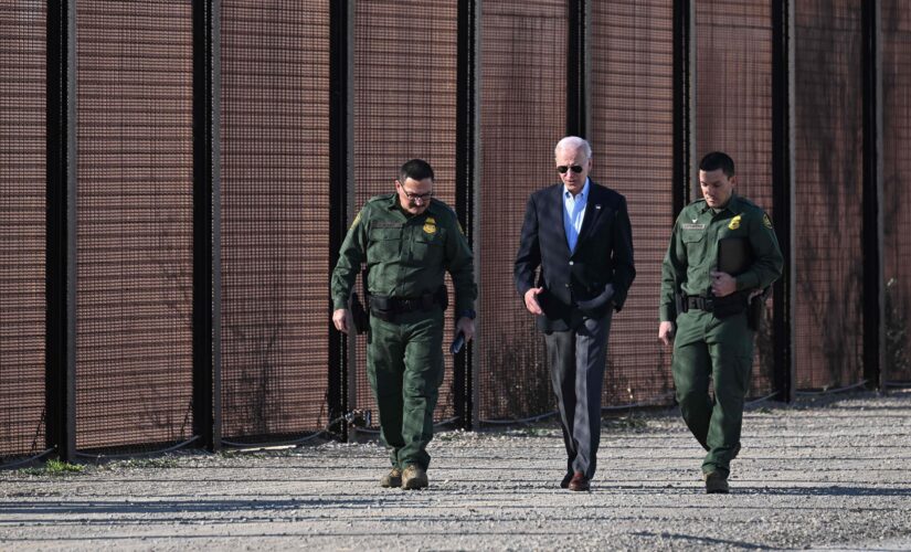 Biden avoids sections of Trump-built border wall during trip to El Paso