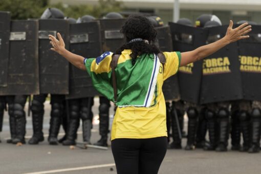Brazil election protesters organize masses with social media, code words