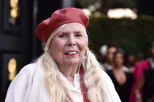 Singer-songwriter Joni Mitchell to receive Gershwin Prize for Popular Song