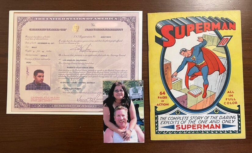 Incoming California congressman to be sworn in on US Constitution, Superman comic