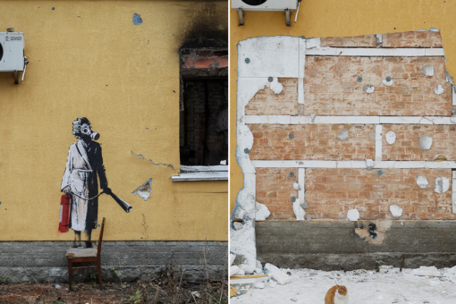 Ukraine: Suspected Banksy mural thief could get 12 years in prison