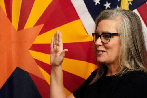 Democratic Katie Hobbs sworn in as AZ’s 24th governor