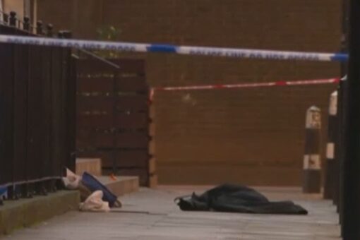 Drive-by shooter empties shotgun at British funeral mourners; girls, 7 and 12, among six wounded