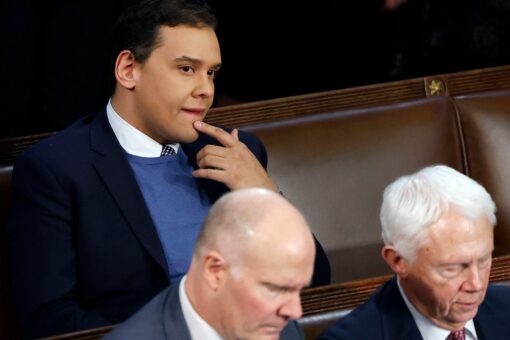 George Santos votes for McCarthy to be next House speaker on first ballot