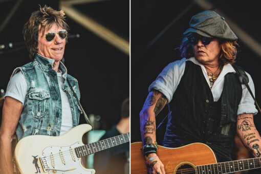 Johnny Depp was at Jeff Beck’s bedside before he passed away: source