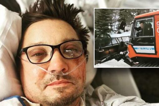 Jeremy Renner shares photo from hospital bed after snowplow accident: ‘Thank you all for your kind words’