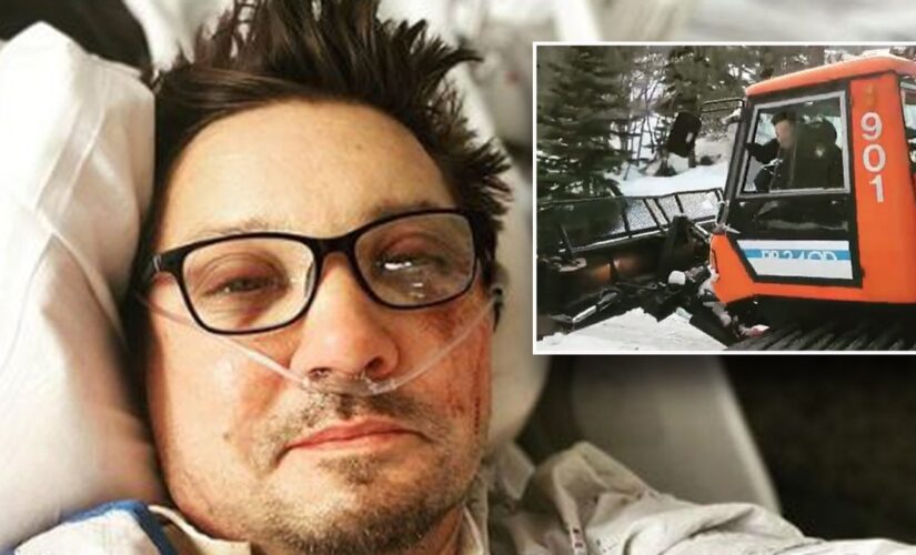 Jeremy Renner shares photo from hospital bed after snowplow accident: ‘Thank you all for your kind words’