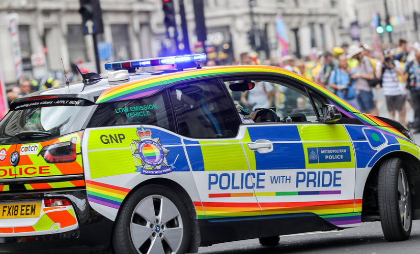 UK police forces spend thousands on rainbow cars, flags supporting LGBT community: ‘woke nonsense’