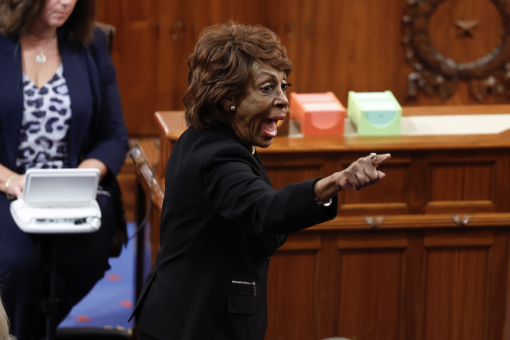 Rep.-elect Maxine Waters appears to get in shouting match with Republicans on House floor