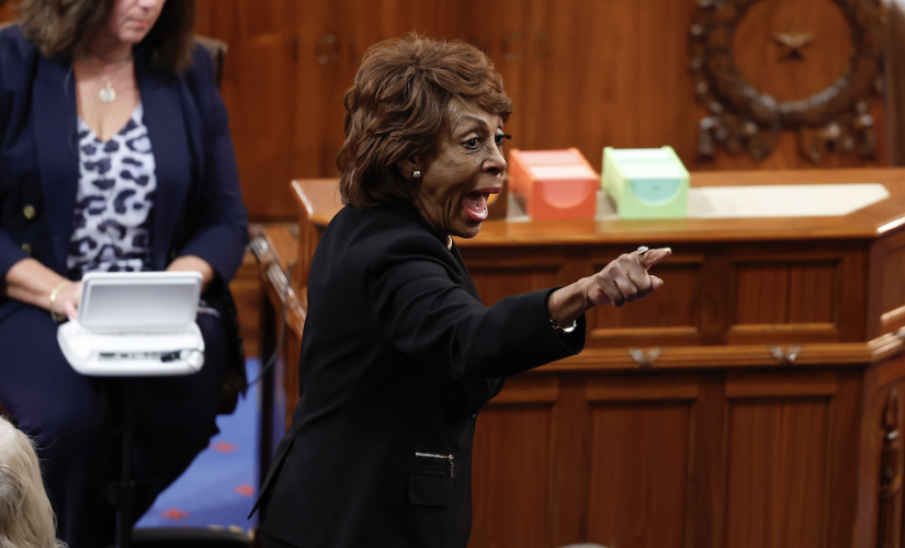 Rep.-elect Maxine Waters appears to get in shouting match with Republicans on House floor