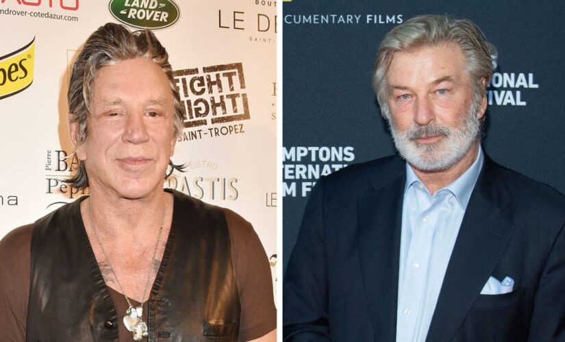 Mickey Rourke declares ‘no way in hell’ Alec Baldwin should be charged in fatal ‘Rust’ shooting