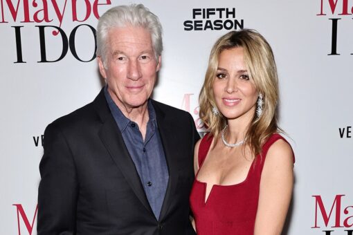 Richard Gere, 73, and wife Alejandra Silva, 39, hit red carpet with Julia Roberts’ niece