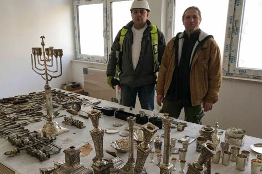 Jewish objects that were hidden in Poland during WWII discovered